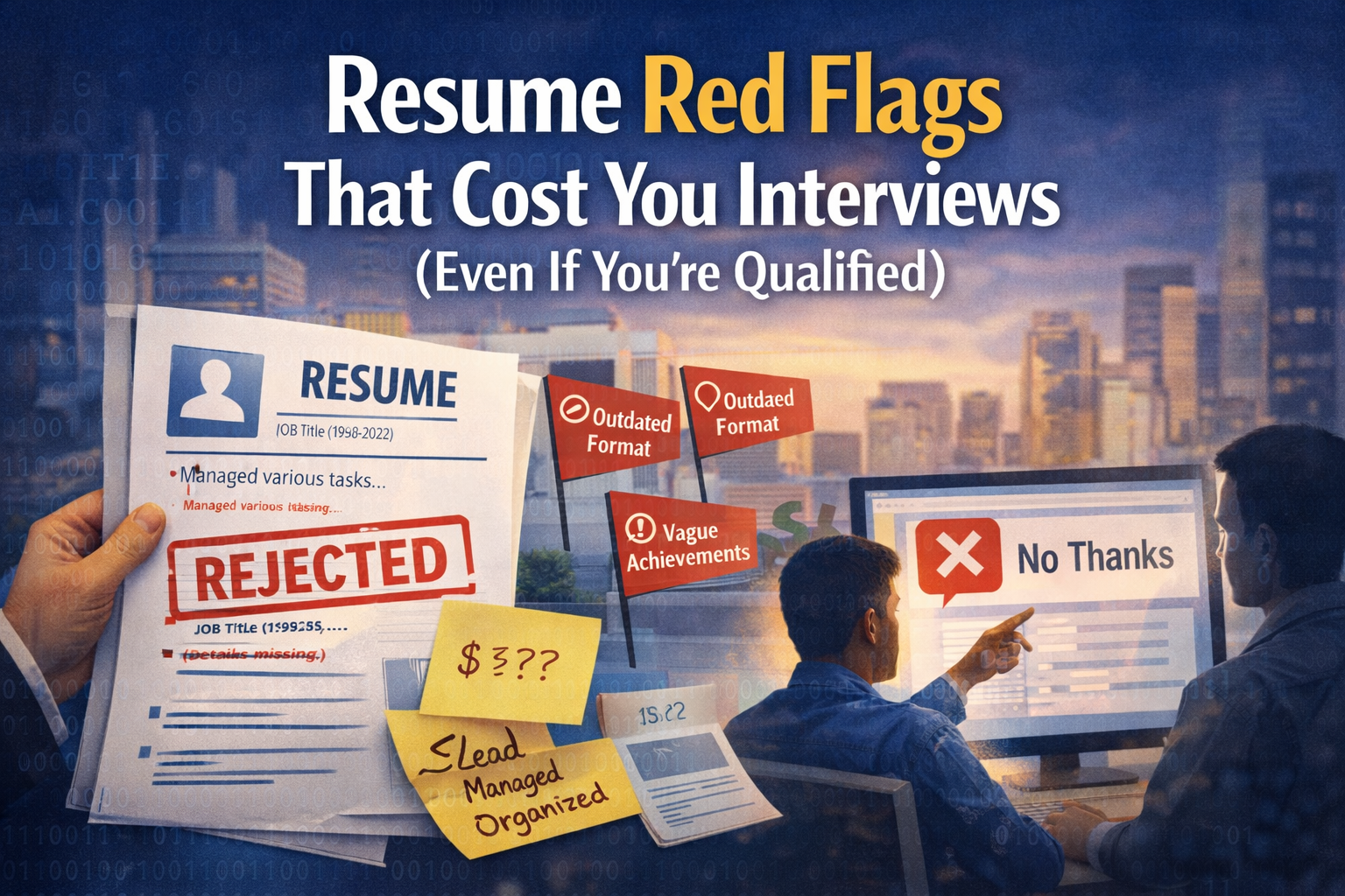 Resume Red Flags That Cost You Interviews